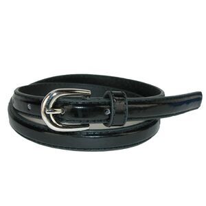 CTM Kid's 1/2 Inch Skinny Dress Belt